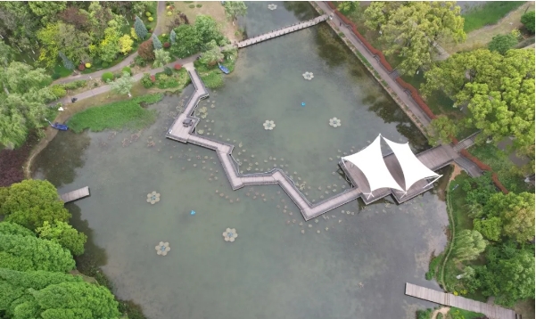 水質提升與生態修復項目-江陰市黃山湖公園